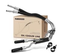 A-Premium Linea di raffreddamento dell'olio per trasmissione di ingresso e uscita compatibile con Ford Taurus 2010-2012 e Lincoln MKS 2010-2016, 3,5 L 3,7 L, a condensatore