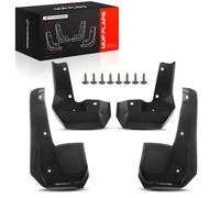 A-Premium Parafanghi paraspruzzi compatibili con Honda Civic 2017-2019 anteriore e posteriore solo per modello Si 4-PC