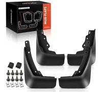 A-Premium Set di 4 parafanghi paraspruzzi con hardware compatibili con Lincoln Corsair, 2020-2023, Sport Utility, si adatta a parafanghi, nero, anteriore sinistro, destro e posteriore sinistro e