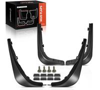 A-Premium Set di 4 parafanghi paraspruzzi con kit di accessori per Porsche Panamera 2017-2020, Hatchback/Wagon, anteriore e posteriore (lato conducente e passeggero)