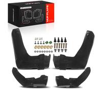 A-Premium Set di 4 parafanghi paraspruzzi con kit di accessori per Subaru Legacy 2010 2011 2012 2013, berlina, anteriore sinistro, destro e posteriore sinistro