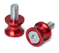 A-Pro Beccucci prismi per moto, M10, colori assortiti, accessori per garage, colore rosso