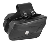 A-Pro Borse Bisacce Rigide Borse Laterali Custom Moto Universali Nero