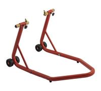 Cavalletto Alza Moto Regolabile Solleva Anteriore Perno 2 Ruote Rosso