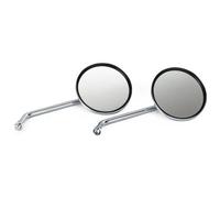 Coppia Specchietti Regolabili M10 Omologati Moto Scooter Retrovisori Metallo