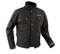 A-Pro Giacca Tessuto Moto Scooter Impermeabile Antivento Protezioni CE Nero 3XL