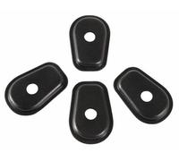 A-PRO Kit Adattatore Attacchi Frecce Indicatori Direzione Moto 4 Pezzi Nero