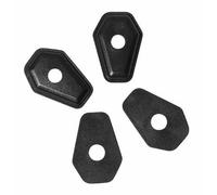A-PRO Kit Adattatore Attacchi Frecce Indicatori Direzione Moto 4 Pezzi Nero