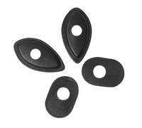Kit Adattatore Attacchi Frecce Indicatori Direzione Moto 4 Pezzi Nero