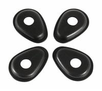 A-PRO Kit Adattatore Attacchi Frecce Indicatori Direzione Moto 4 Pezzi Nero