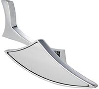 A Pro Mirrors Rearview Custom Style Motorcycle Chrome Handlebar