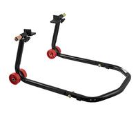 A Pro Rear Bike Paddock Stand Back Wheel Lift Chock Garage Motorcycle Motorbike
