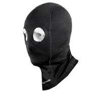 A-Pro Sottocasco Passamontagna Cotone Elasticizzato 2 Fori Moto Bici Snowboard Nero