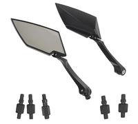 Mirrors Rearview Custom Style Motorcycle Motorbike Black Handlebar
