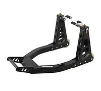 Front Motorbike paddock Stand Adjustable rubber weels Aluminum