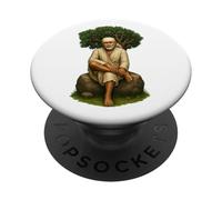 A proposito di Sai Ram | Shirdi Sai Baba | Sai Baba PopSockets PopGrip Adesivo