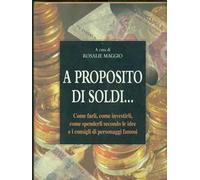 A proposito di soldi