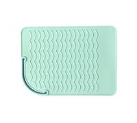 a prova di calore - Tampone in ferro arricciante in silicone, resistente al calore non scivolare, riposo di protezione termica | Mat sicuro da viaggio