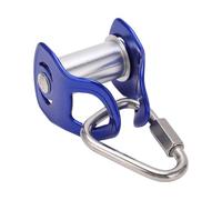 a puleggia, in lega di alluminio, resistente, con chiusura lampo, per arrampicata, stendibiancheria, caccia, casa, garage, soffitto, campeggio, bicicletta, cestino da carico