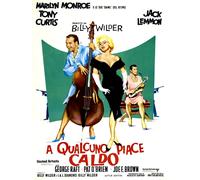 A qualcuno piace caldo - poster cm. 30 x 40