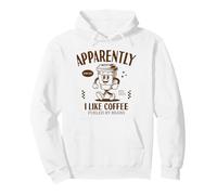 A Quanto pare Divertente, Mi Piace Il Barista del caffè Felpa con Cappuccio