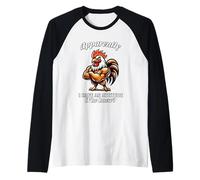 A Quanto pare Ho Un atteggiamento Che sapeva? Maglia con Maniche Raglan