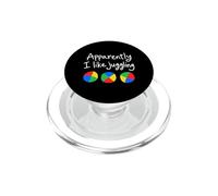 A quanto pare mi piace giocoliere divertente giocoliere PopSockets PopGrip per MagSafe