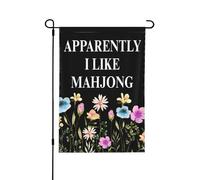 A quanto pare mi piace la bandiera del Mahjong Mahj Squad Garden Flags 12 * 18 In Double Side Banner No Flagpole