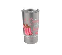 A Queen Was Born In June Donne Ragazze Signore Giugno Compleanno Bicchiere termico in acciaio inox doppia parete