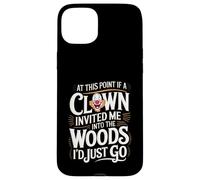 A questo punto, se il clown mi invitasse nel bosco, andrei Custodia per iPhone 15 Plus