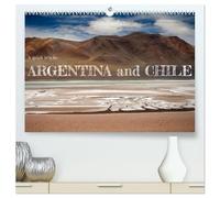 A quick trip to Argentina and Chile (High Quality Premium Wall Calendar 2026 DIN A2 landscape),CALVENDO 12 Month Wall Calendar: Most iconic places in Argentina and Chile