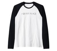A Quiet Place Logo Maglia con Maniche Raglan