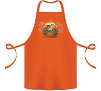 A Rana Escursioni IN Montagna Trekking Cotone Grembiule 100% Biologico