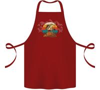 A Rana Escursioni IN Montagna Trekking Cotone Grembiule 100% Biologico