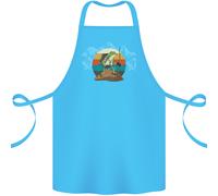 A Rana Escursioni IN Montagna Trekking Cotone Grembiule 100% Biologico