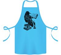 A Raven Lettura A Libro Letteratura Cotone Grembiule 100% Biologico