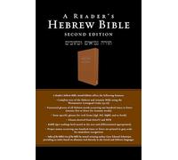 A Reader's Hebrew Bible: Ribbon Marker, Italian Duo-Tone™, Camel