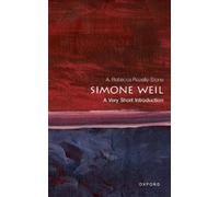 A. Rebecca Rozelle-Stone Simone Weil (Tascabile) Very Short Introductions