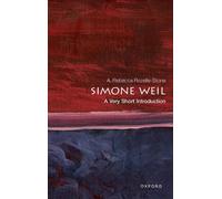 A. Rebecca Rozelle-Stone Simone Weil (Tascabile) Very Short Introductions