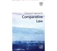 A Research Agenda for Comparative Law (Elgar Research Agendas) by Jaakko Husa