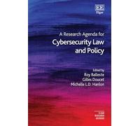 A Research Agenda for Cybersecurity Law and Policy