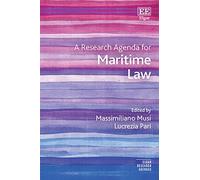 A Research Agenda for Maritime Law