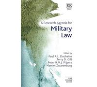 A Research Agenda for Military Law