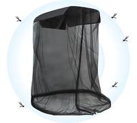 a rete per esterni, rete da a mosca, protezione per sedia a baldacchino, portatile, con apertura a cerniera, per viaggi, , zaino in spalla, giardino, cortile, campeggio, escursionismo