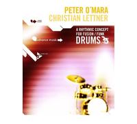 A Rhythmic Concept for Funk/Fusion Drums - drums - method with CD - 2 CDs included - [Language: English & German] - (ADV 13011)