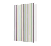 A righe. stampa di amore di festa inarcatura perla buste di carta che saluto verticale pensando di voi carte 6 x 4 pollici