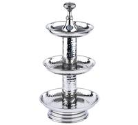A Ripiani Stand Pavimento Bigné Supporti Fruttiera Buffet Scandinava Argento Kit