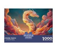 A River of Light Flowing from The Sunset Gradient 1000 Pezzi Carta Ecologica Puzzle Autumn Mountain Scenery Immagini Vibranti Giocattoli Educativi Puzzle Decorazioni Per La Casa 38x26cm/1000pcs