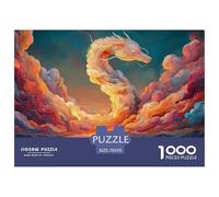 A River of Light Flowing from The Sunset Gradient 1000 Pezzi Cartoncino Premium Puzzle Autumn Mountain Scenery Antistress Gioco Per Famiglie Puzzle Per Adulti E Bambini 70x50cm/1000pcs