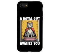 A Royal Gift Awaits You, divertente lettiera per gatti Custodia per iPhone SE (2020) / 7 / 8
